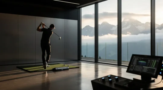 Analyse de fitting de clubs de golf sur mesure avec technologie de précision suisse